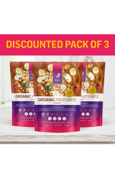 Organic ProteinFix Caramel - Discounted pack of 3